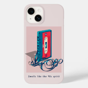 Vintage ’90s Cassette Tape Case-Mate iPhone 14 Case