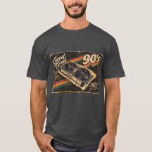 Vintage 90s Good Times Cassette Tape T-Shirt