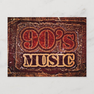 Vintage 90's Music - Postcards