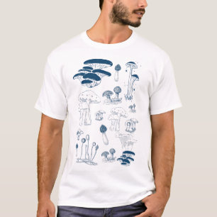 Vintage 90s Tattoo Mushroom Design T-Shirt