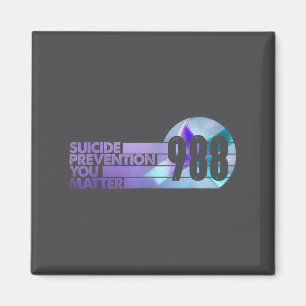 Vintage 988 Shirt Suicide Prevention Lifeline 988  Magnet