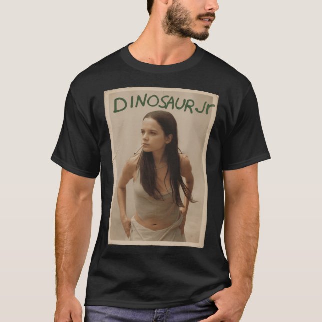 Vintage 99 Dinosaur Jr Green Mindour T-Shirt (Front)