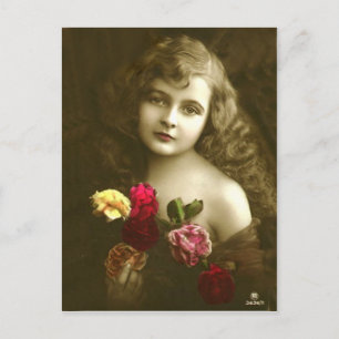 Vintage 9 postcard