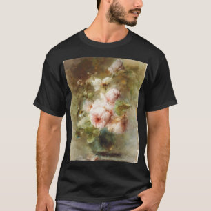 Vintage A vase with Roses Margaretha Roosenboom T-Shirt