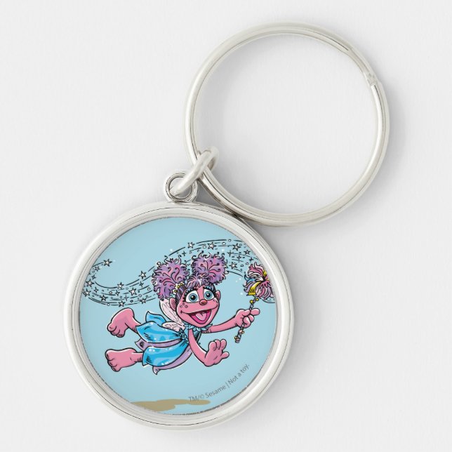 Vintage Abby Key Ring (Front)