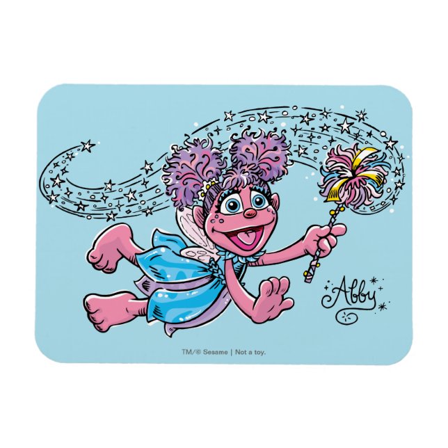 Vintage Abby Magnet (Horizontal)