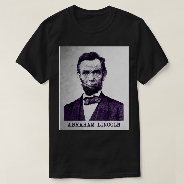 Vintage Abraham Lincoln 2 T-Shirt (Design Front)