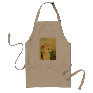 Vintage Absinthe Poster Art Standard Apron