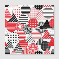 Vintage Abstract: Dots & Stripes
