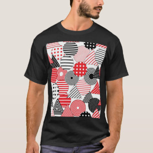 Vintage Abstract: Dots & Stripes T-Shirt