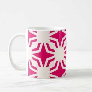 Vintage abstract ornamental geometric seamless pat coffee mug