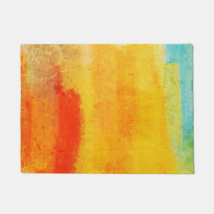 Vintage Abstract Painting Doormat