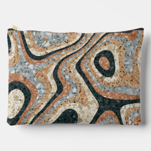 Vintage Abstract Quartz Stone Natural Accessory Pouch
