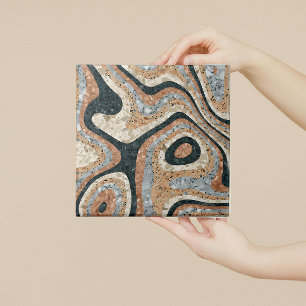 Vintage Abstract Quartz Stone Natural Ceramic Tile