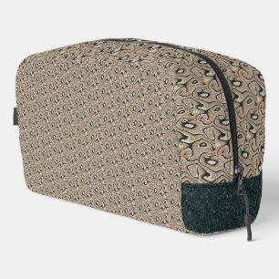 Vintage Abstract Quartz Stone Natural Dopp Kit