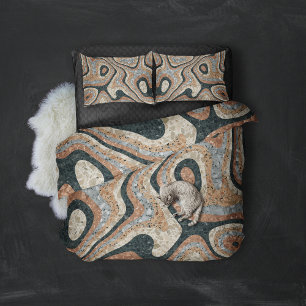 Vintage Abstract Quartz Stone Natural Pillowcase