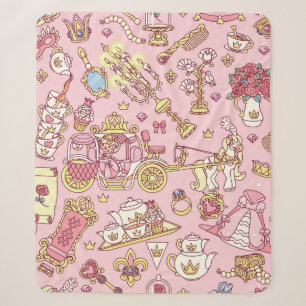 Vintage abstract seamless pattern. Simple Little P Sherpa Blanket