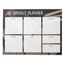 Vintage Academia Weekly Planner