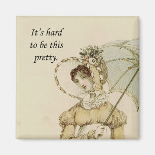 Vintage Ackermann Woman Pretty Magnet