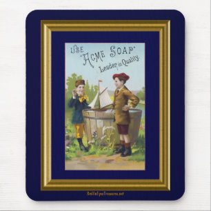 Vintage Acme Soap Ad Mousepad