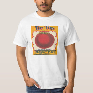 Vintage Ad Art-Canned Tomato Label on tee