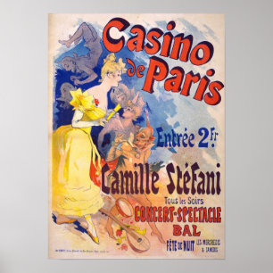 VINTAGE AD-CASINO DE PARIS-PRINT POSTER