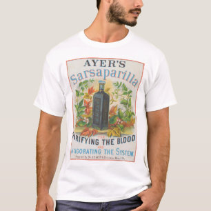 Vintage Ad For Ayer's Sarsaparilla. T-Shirt
