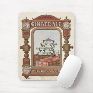 Vintage Ad For Belfast Ginger Ale. 2 Mouse Pad