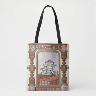 Vintage Ad For Belfast Ginger Ale. 2 Tote Bag