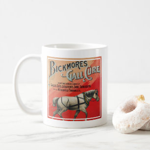 Vintage Ad For Bickmore's Gall Cure For Horses. Coffee Mug