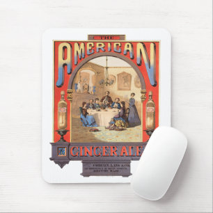 Vintage Ad For Coburn, Lang & Company Ginger Ale. Mouse Pad