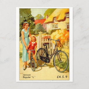 Vintage Ad Poster Postcard