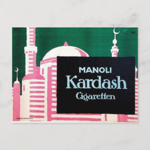 Vintage Ad Poster Postcard