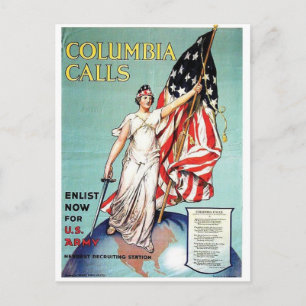 Vintage Ad Poster Postcard