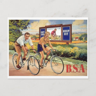Vintage Ad Poster Postcard