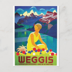 Vintage Ad Poster Postcard