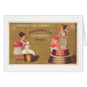Vintage Ad - Queen of the Laundry,