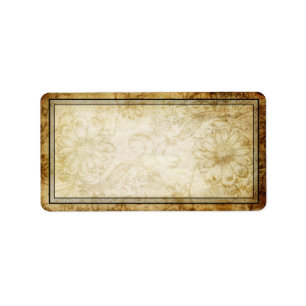 Vintage Address Label