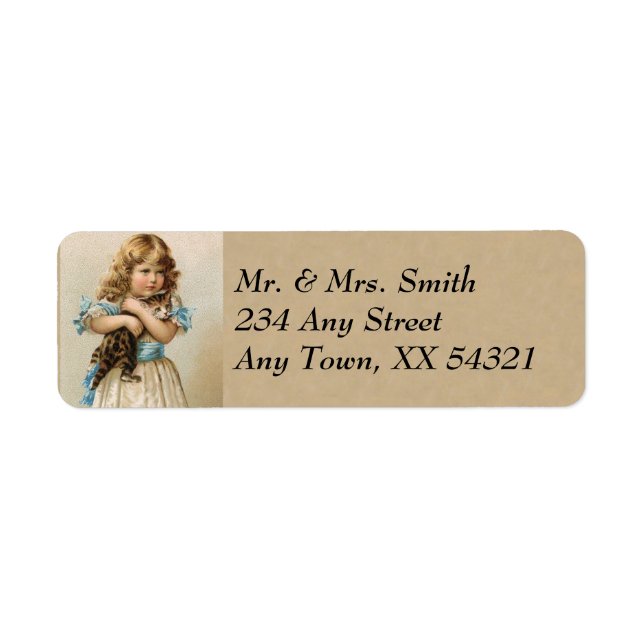 Vintage Address Labels - Small (Front)