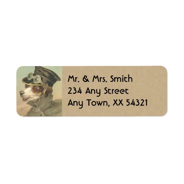 Vintage Address Labels - Small (Front)