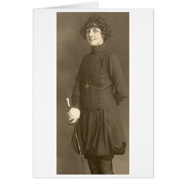 Vintage Adeline Gehrig 1924 Olympics Fencing! (Front)