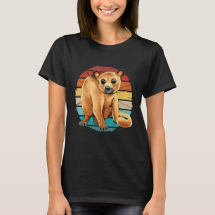 Vintage Adorable Kinkajou Honey Bear Tropical Wild T-Shirt
