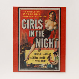 Vintage Adult Theatre Poster Puzzle Retro Art Deco