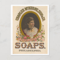 Vintage Advertisement McKeone Fine Toilet Soaps