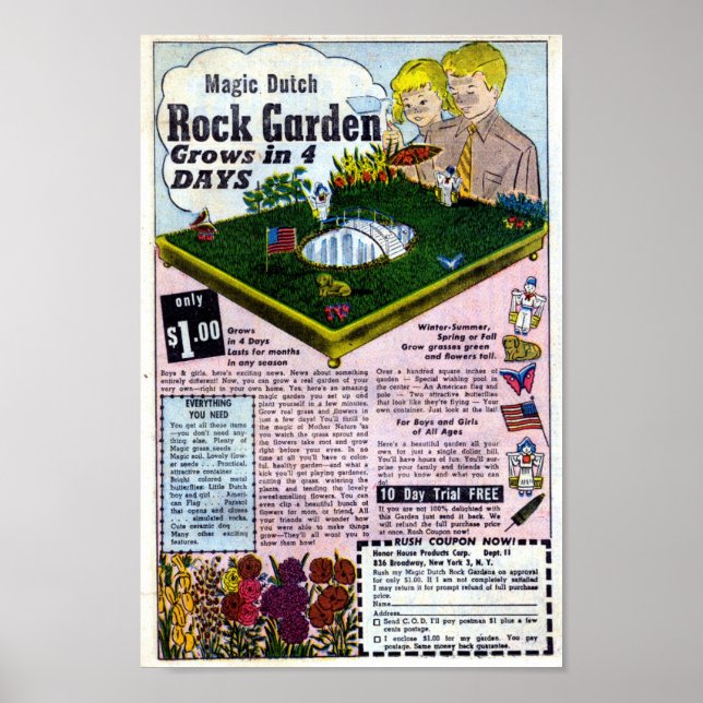 Vintage Advertisements Poster (Front)