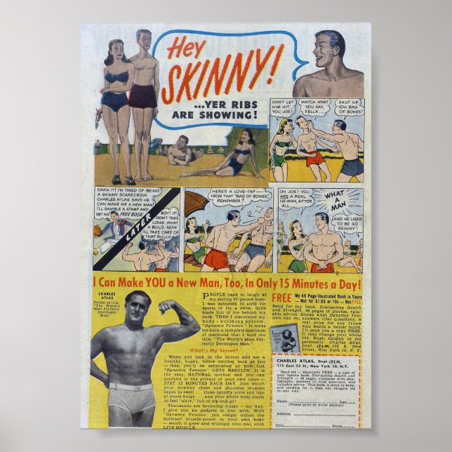 Vintage Advertisements Poster (Front)