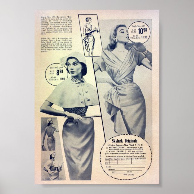 Vintage Advertisements Poster (Front)