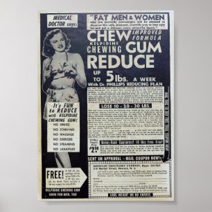 Vintage Advertisements Poster