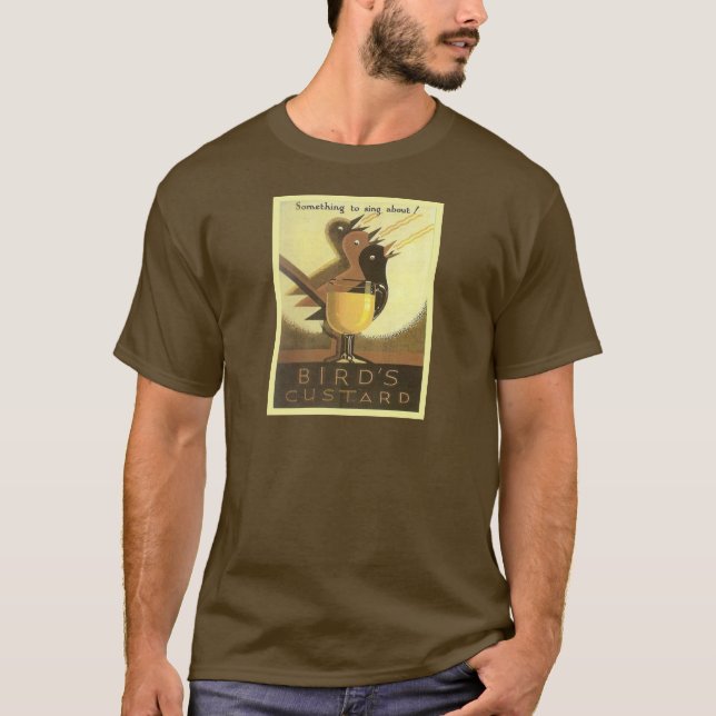 Vintage advertising, Birds Custard T-Shirt (Front)