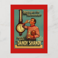 Vintage Advertising Dandy Shandy beverage drink